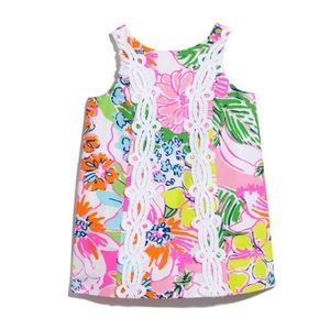 Lily Pulitzer Target nosey posey toddler sleeveless dress floral 2T preppy